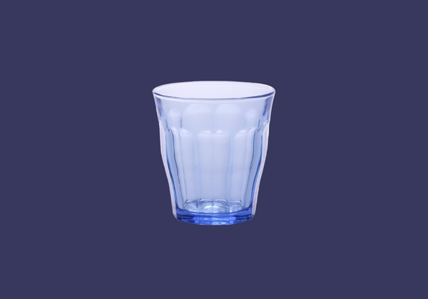 Glass Tumblers - Marine Blue