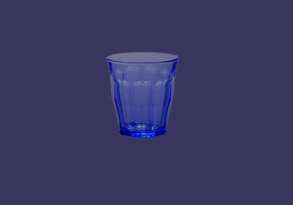 Glass Tumblers - Marine Blue