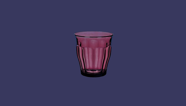 Glass Tumblers - Plum
